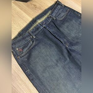 Polo Ralph Lauren Mens 38 x 32 Classic Fit 867 Dark Wash Denim Blue Jeans